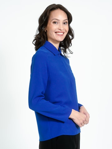 Jascha Stockholm Bluse 'Saskia' in Blau