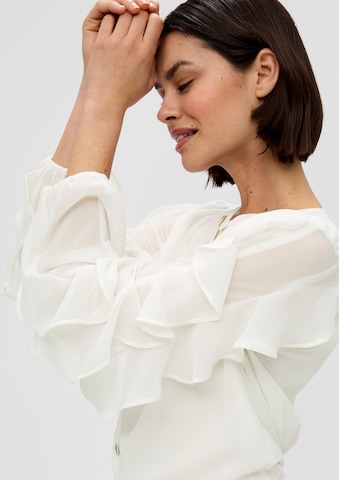 s.Oliver BLACK LABEL Blouse in Beige