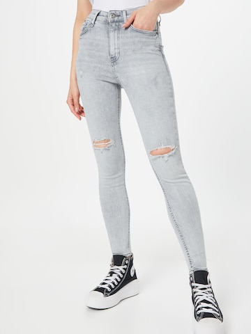 River Island Skinny Jeans i grå: forside