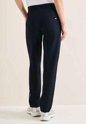 CECIL Slimfit Hose 'Tracey' in Blau