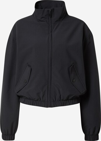 Abercrombie & Fitch Overgangsjakke i sort: forside