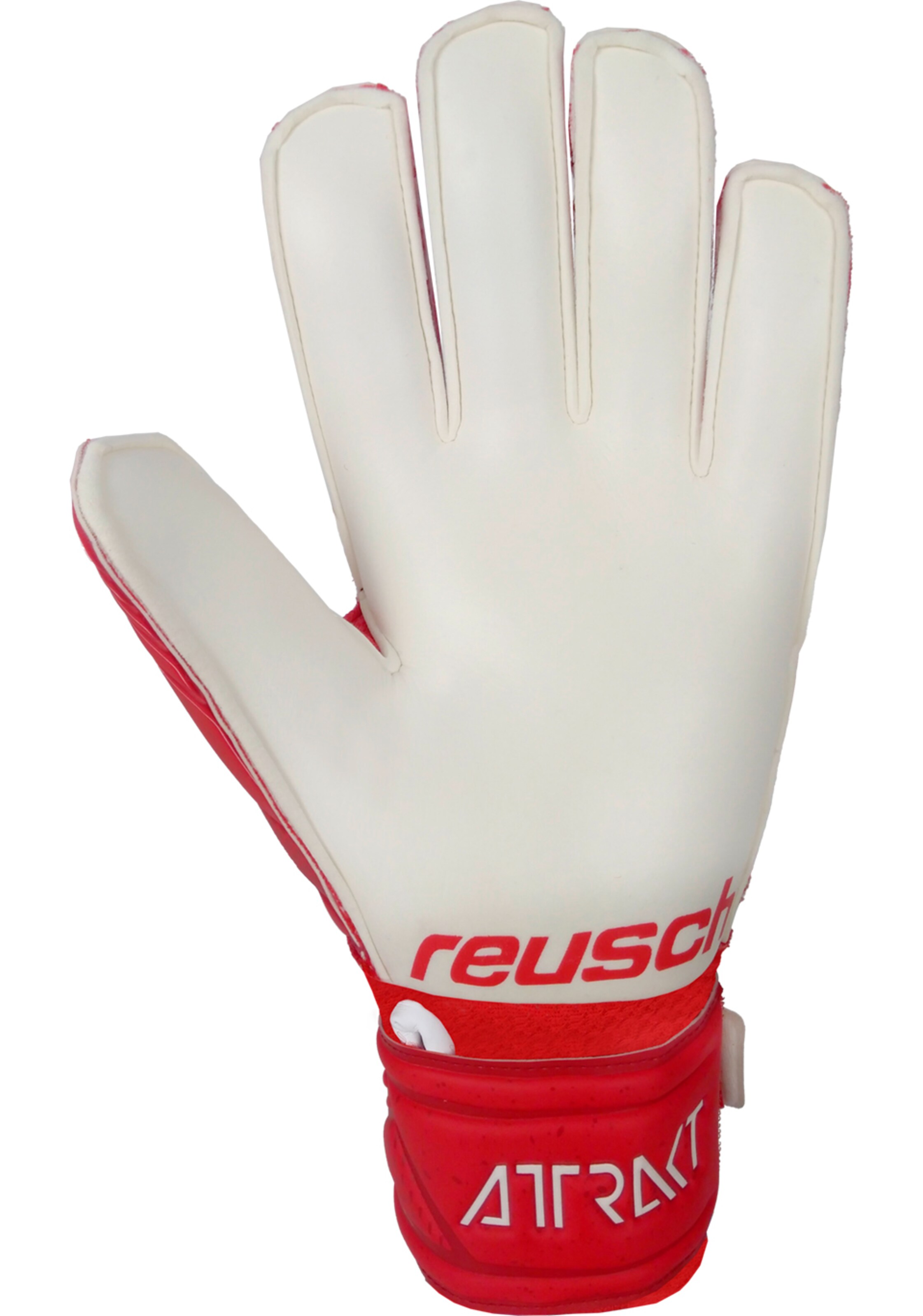 REUSCH Sporthandschoenen 'Attrakt Grip Finger Support' in Rood