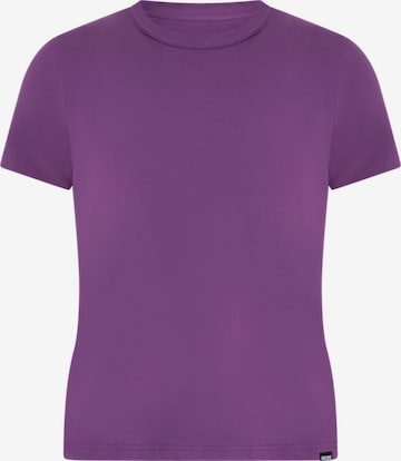 Smilodox Shirt in Lila: voorkant