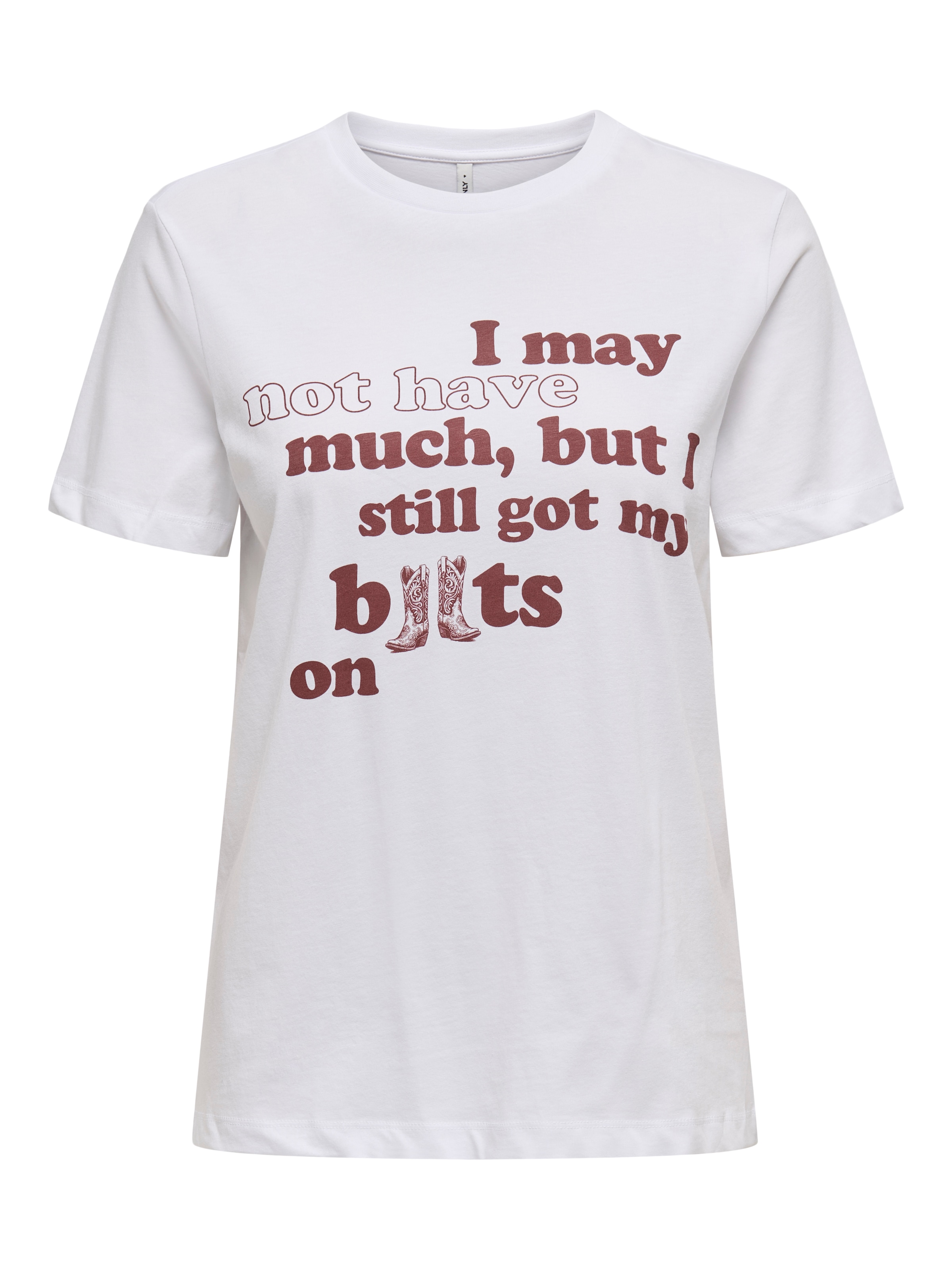 Maglietta 'ONLKATE' di ONLY in bianco: frontale