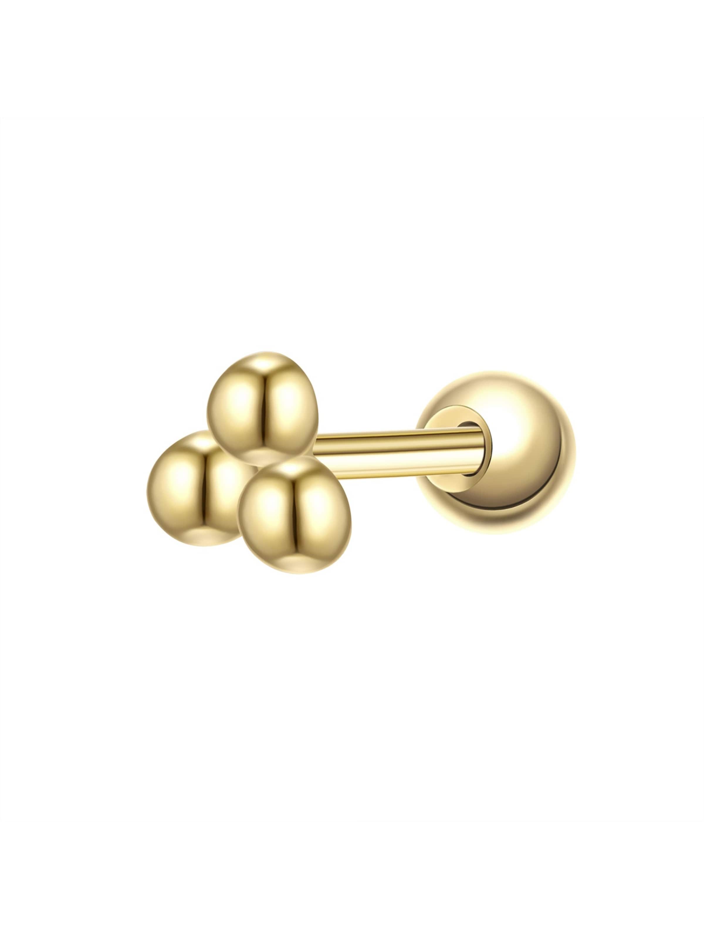 Glanzstücke München Piercings in Gold: front