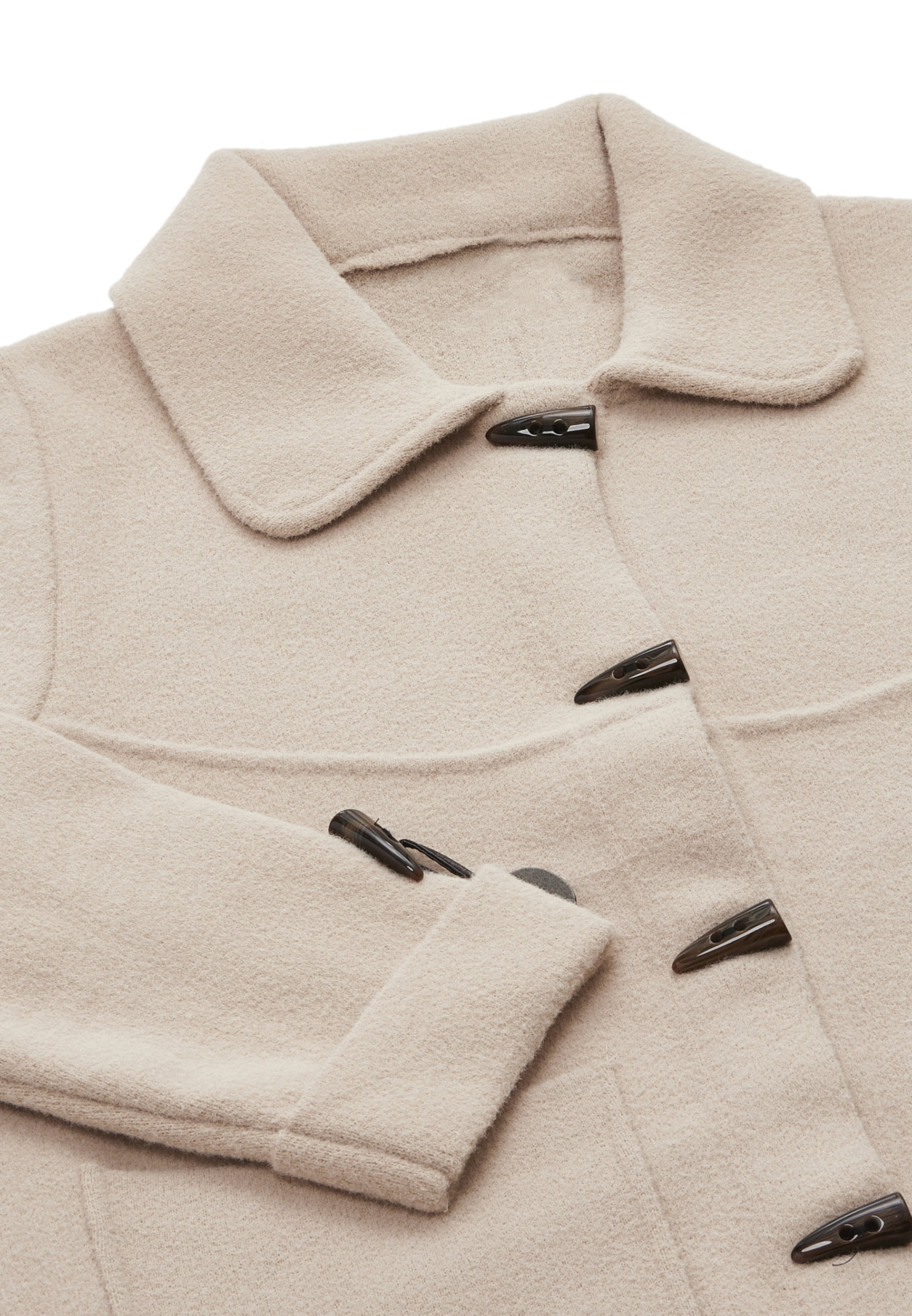 CELOCIA Gebreide mantel in Beige