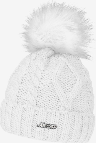 Neverless Beanie 'Julie' in White: front