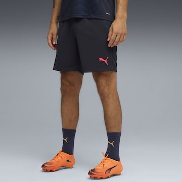 PUMA Regular Sportbroek in Blauw: voorkant