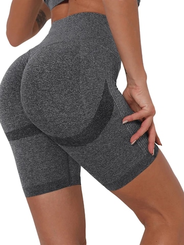 Shapetape Slimfit Leggings 'High Waist Sport Short' in Grijs