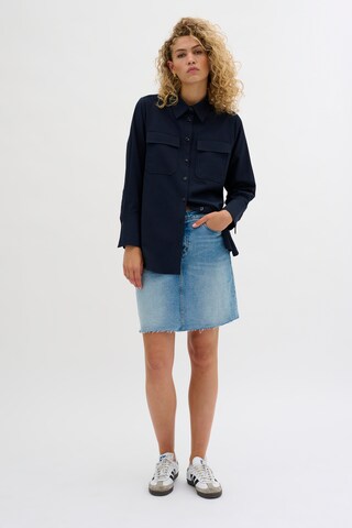 My Essential Wardrobe Skirt 'Dango' in Blue