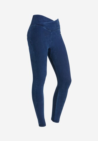 Freddy Skinny Jeggings in Blue
