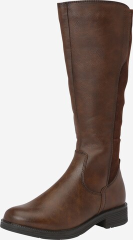 Bottes JANA en marron : devant