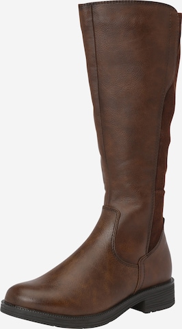 JANA Boots in Brown: front