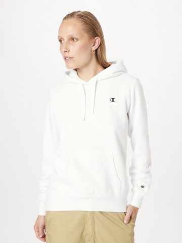 Champion Authentic Athletic Apparel Sweatshirt in White: front