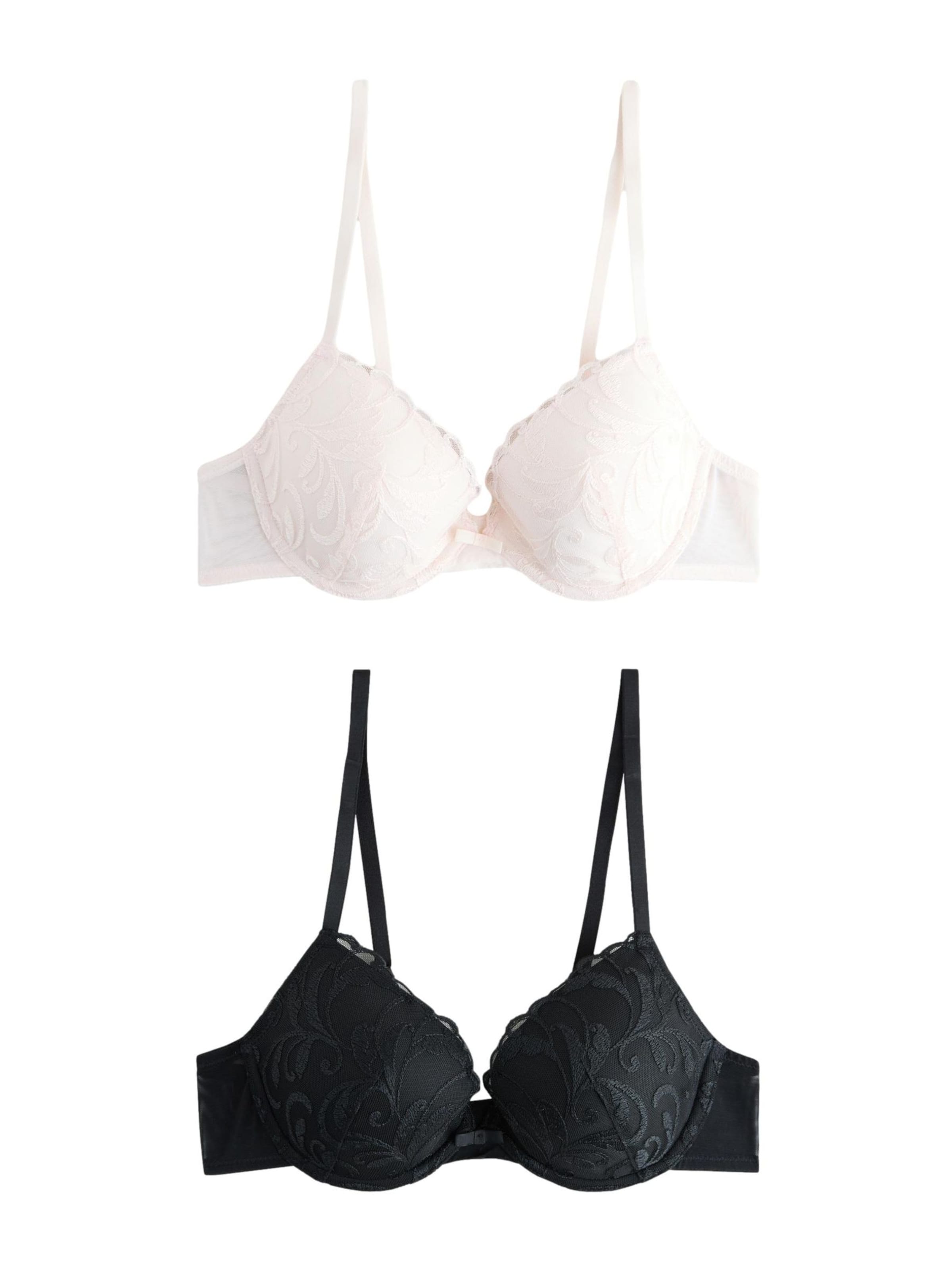 Next Korzet Podprsenka - Čierna: predná strana