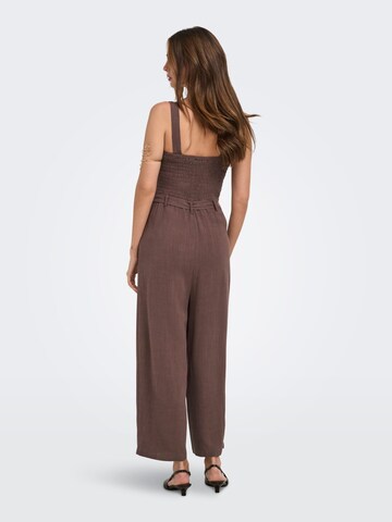 ONLY Jumpsuit 'Siesta' in Brown