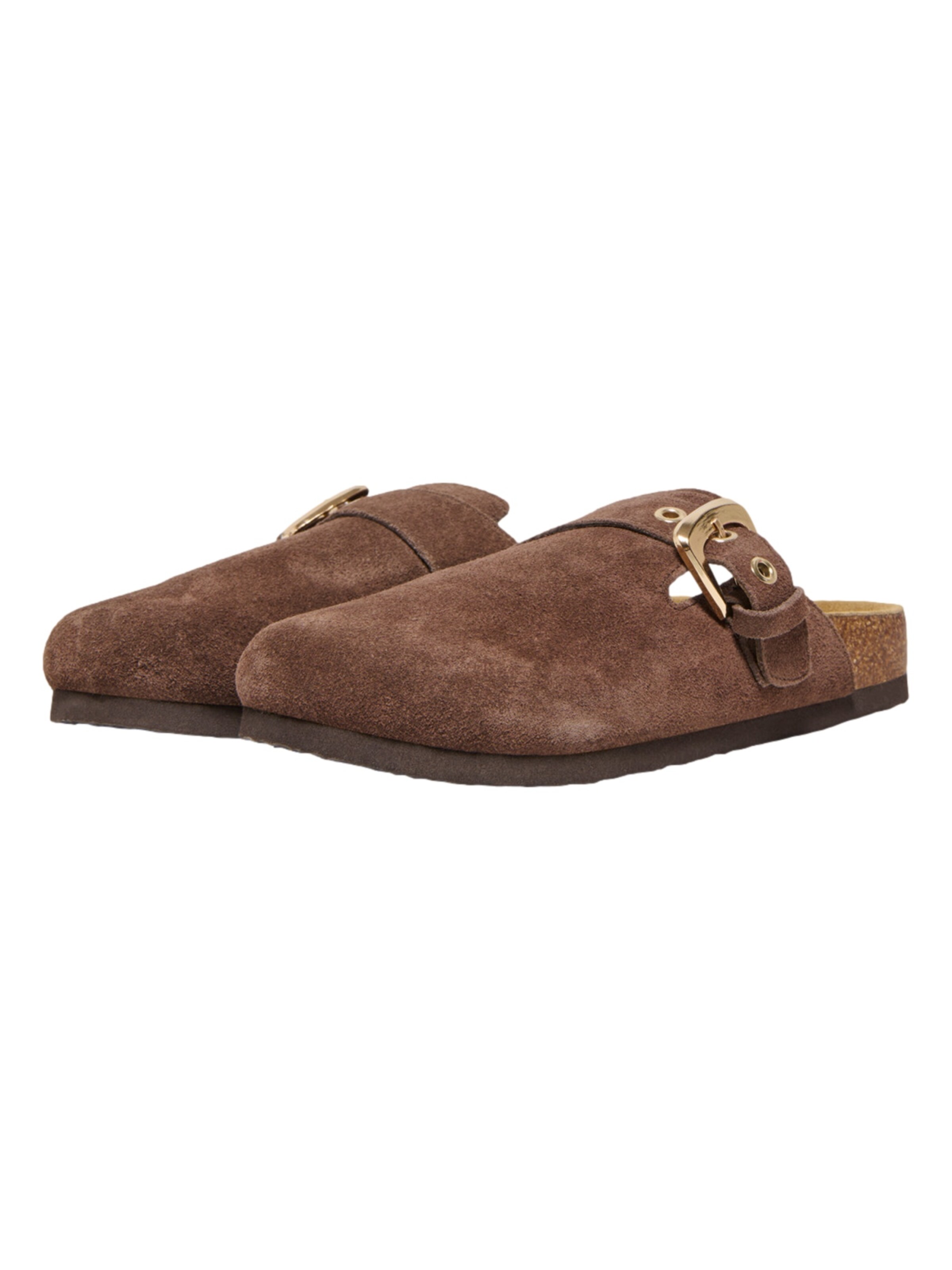 ONLY SHOES Muiltjes 'Huston' in Bruin