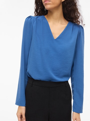 VILA Bluse 'VIRELLA' i blå