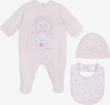 CHICCO Set in Pink: front