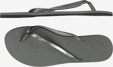 HAVAIANAS Sandals & High-Heeled Sandals in 41 in Silver: front
