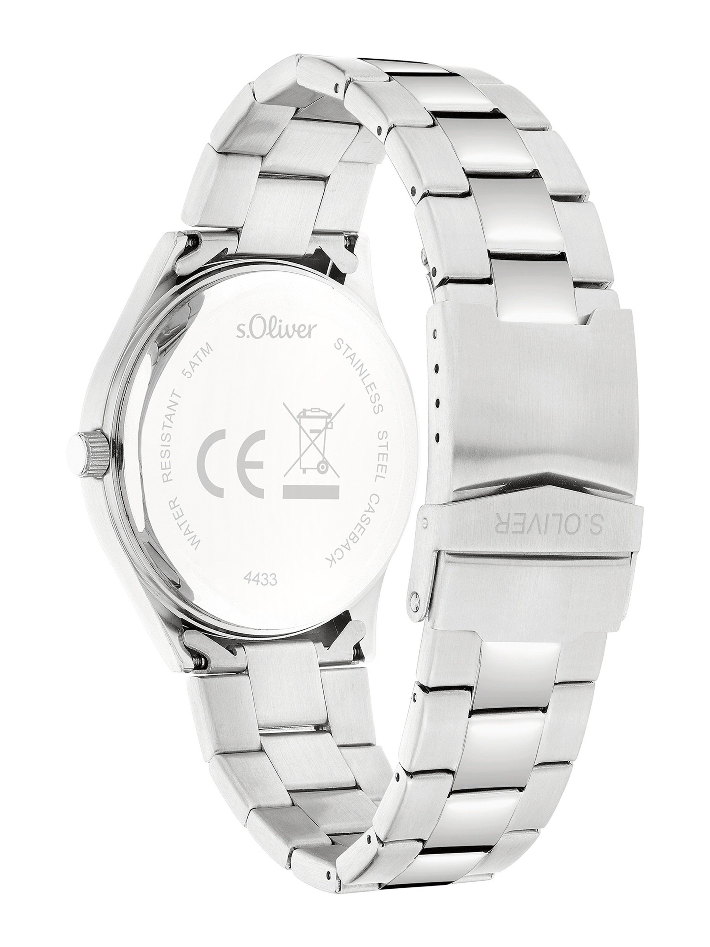 s.Oliver Analog Watch in Silver