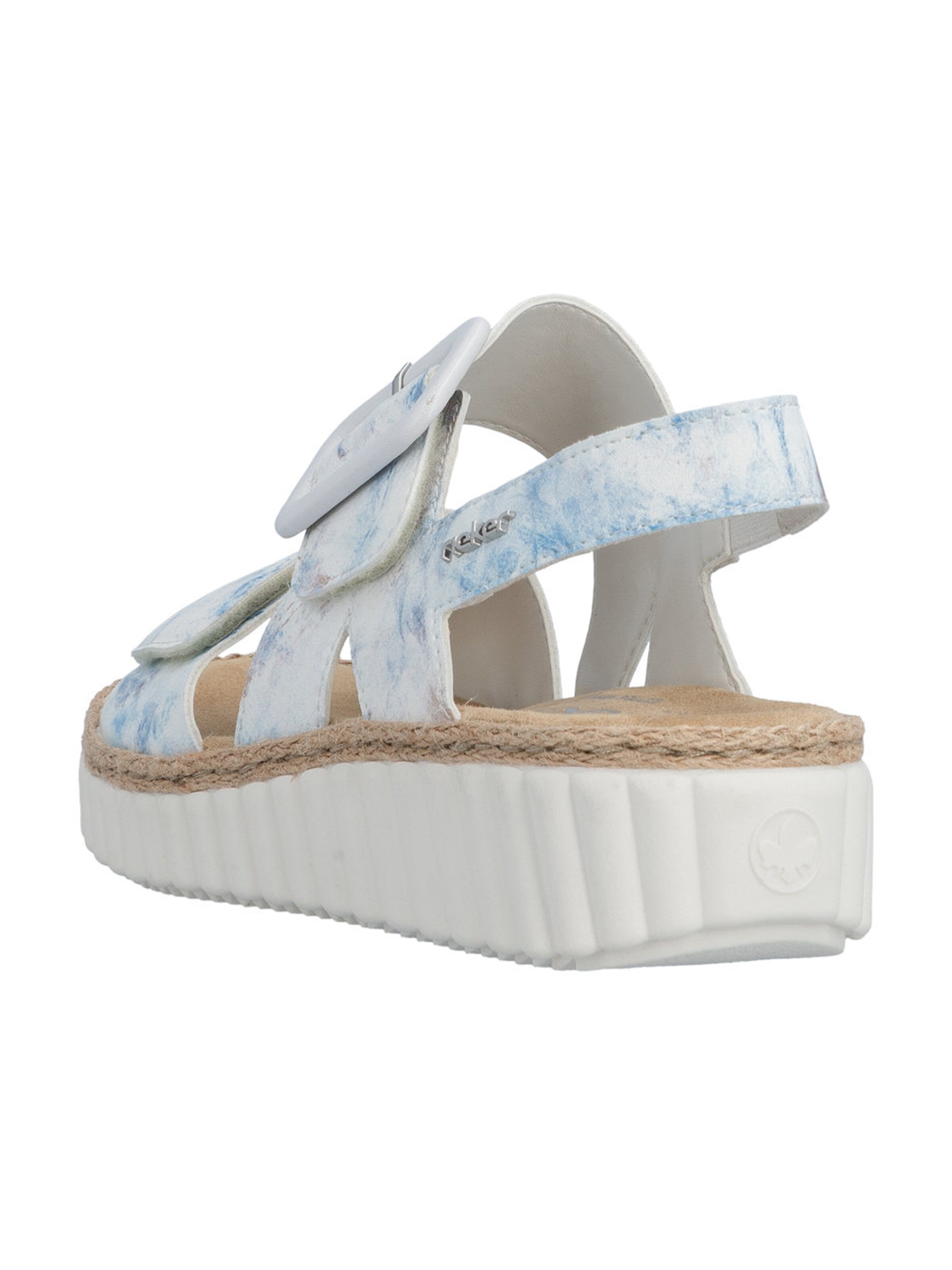 Rieker Pántos szandál - fehér