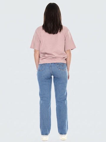 LEVI'S ® Luźne Jeansy 'Ribcage Straight Ankle Dance Around Med Indigo Worn In' w kolorze niebieski