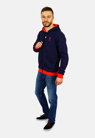 U.S. POLO ASSN. Collegetakki värissä sininen