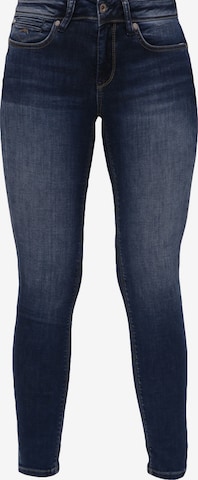 Miracle of Denim Slimfit Jeans in Blauw: voorkant