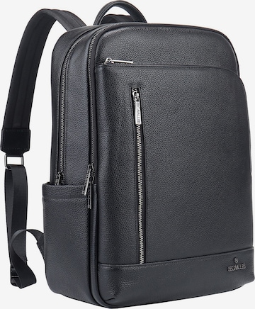 Zaino di B Cavalli B in nero: frontale