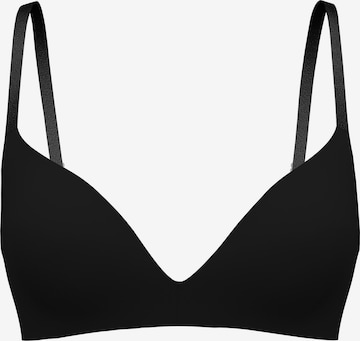 CALIDA Bra 'Sleek Skin' in Black: front