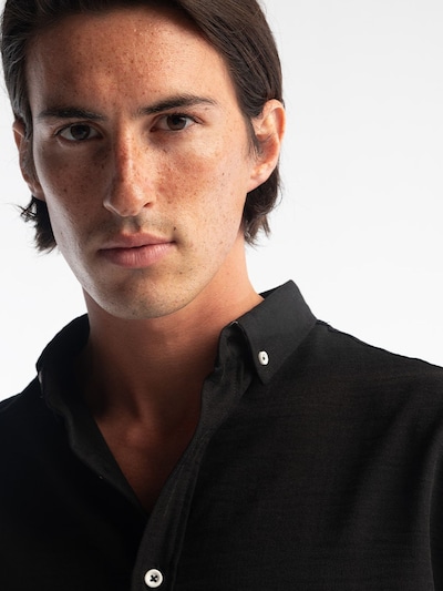 Giesto Chemise en noir, Vue avec produit