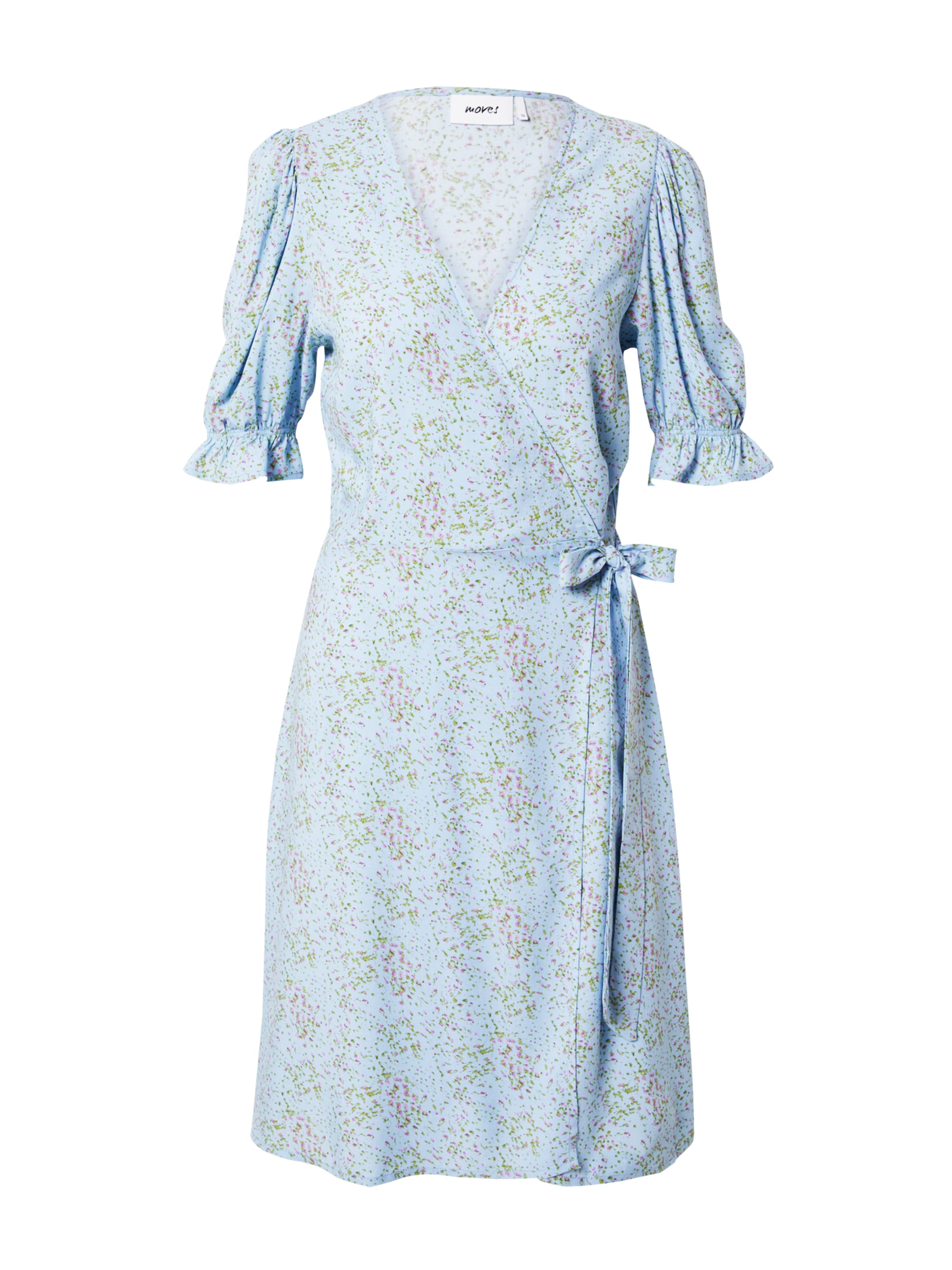 Robe Moves en bleu : devant
