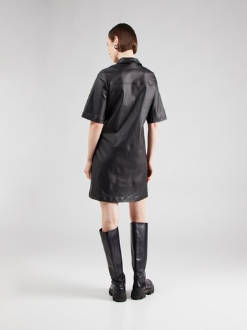 Abito camicia 'Melba' di OBJECT in nero