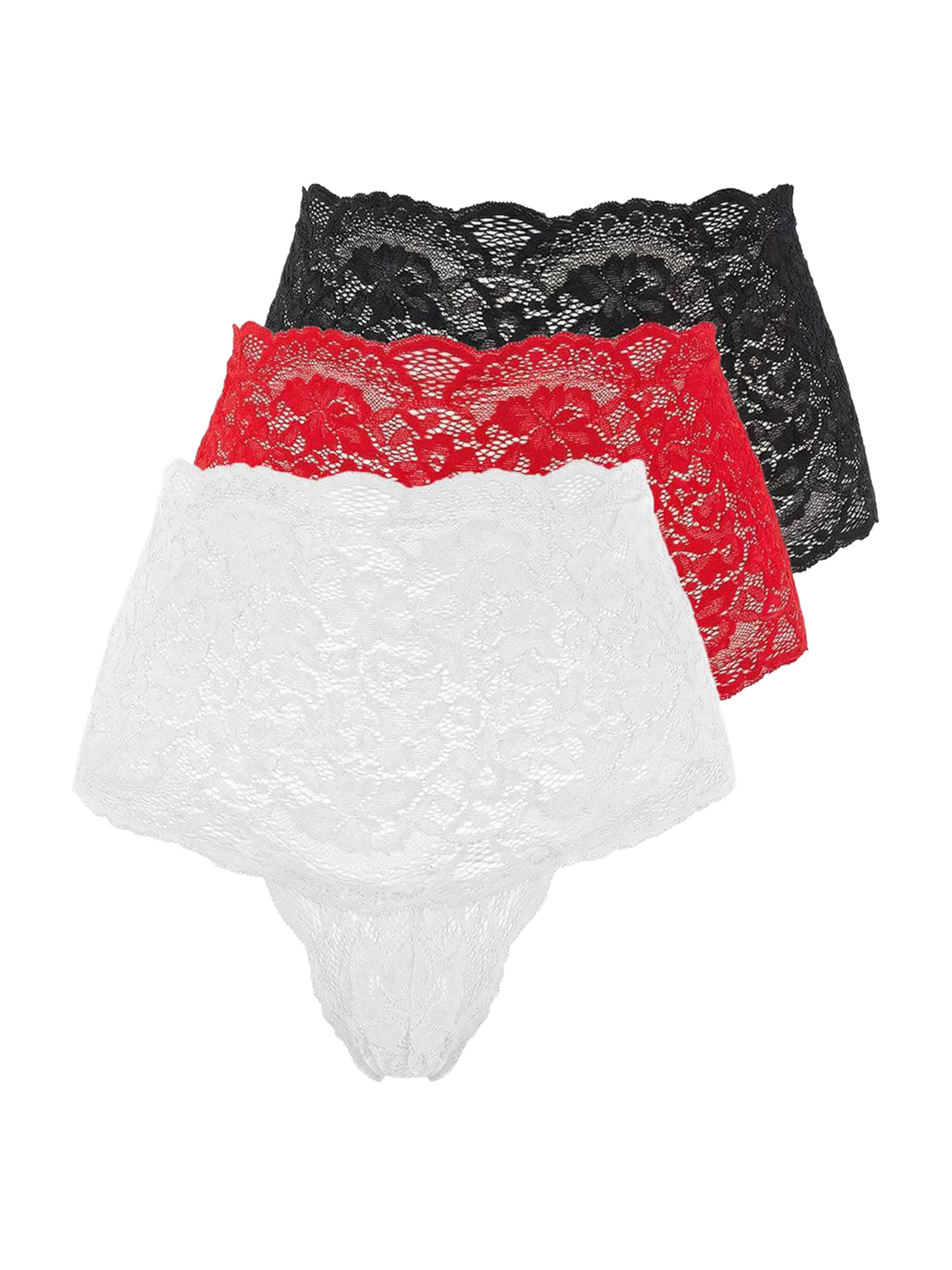 String Trendyol en rouge : devant