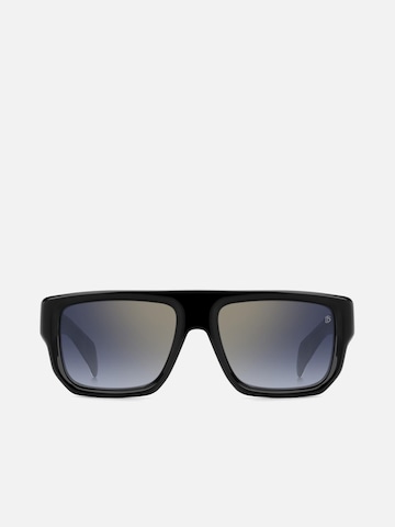 David Beckham Sunglasses in Black: front