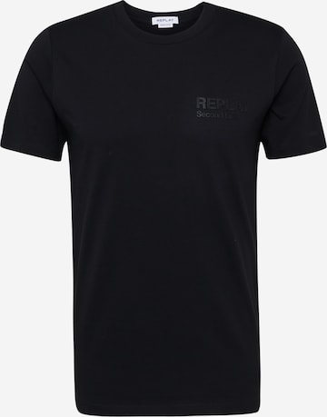 REPLAY Shirt in Black: front