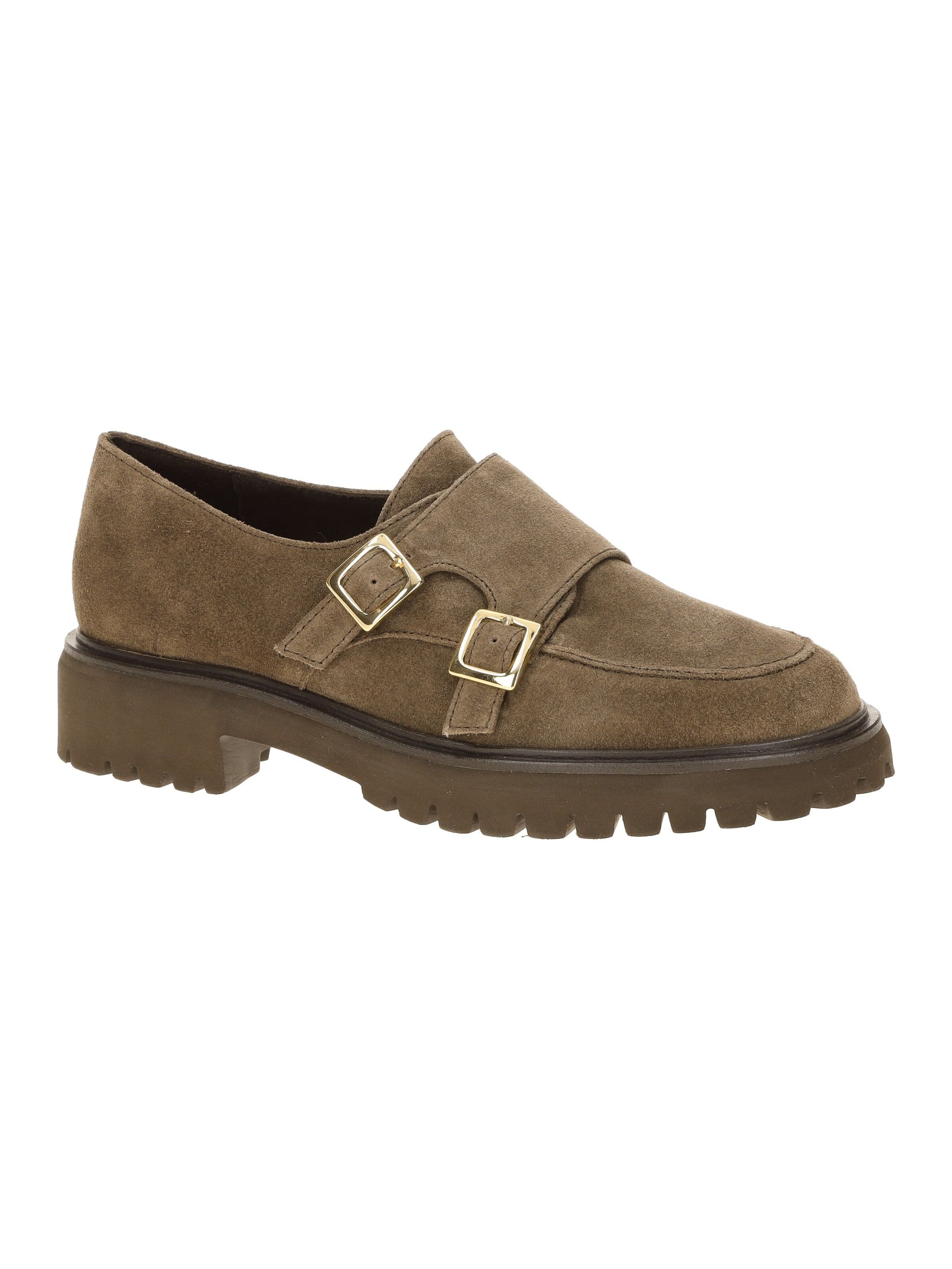 Paul Green Slipper in Braun: Vorderseite