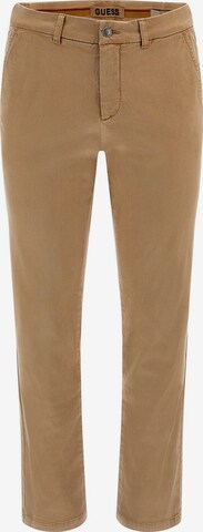 GUESS Chino Pants in Beige: front