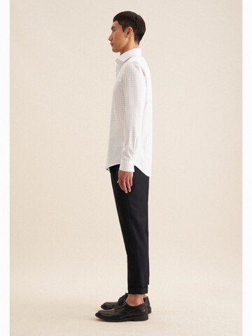 SEIDENSTICKER Slim Fit Hemd in Blau
