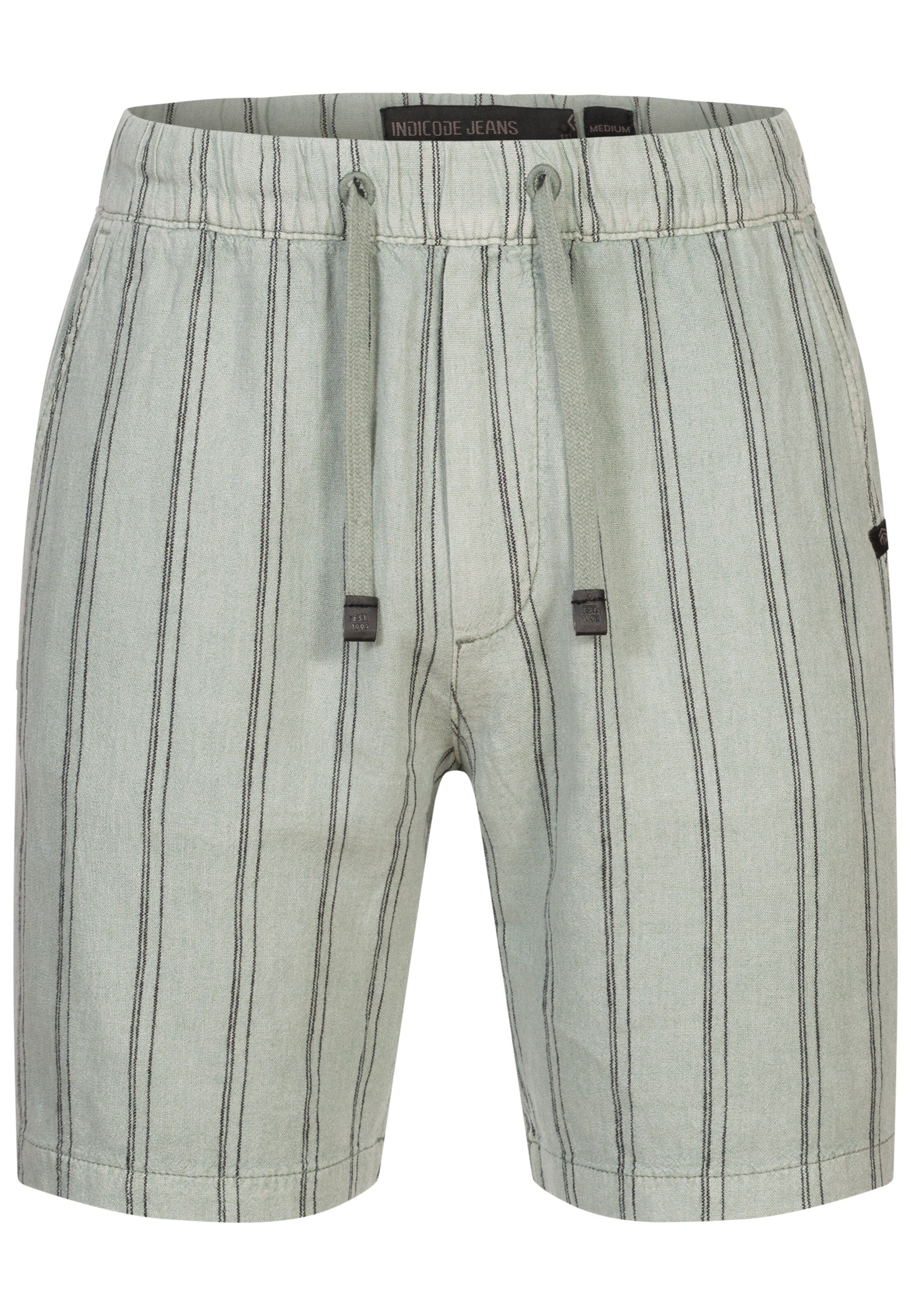 INDICODE JEANS Regular Hose in Grau: Vorderseite