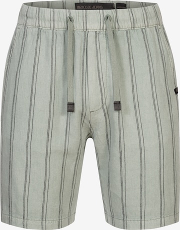 Regular Pantalon INDICODE JEANS en gris : devant
