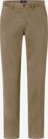 REDPOINT Chino Pants in Green: front