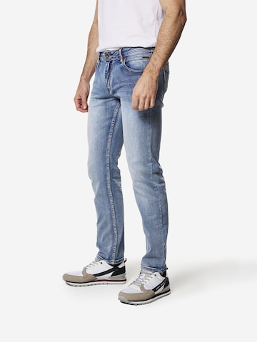 KOROSHI Regular Jeans i blå