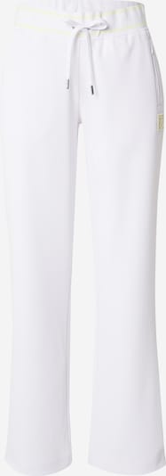 Pantaloni sportivi Juicy Couture Sport di colore giallo pastello / bianco, Visualizzazione prodotti