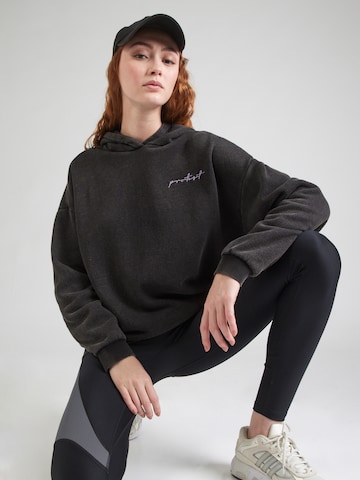 PROTEST Sportief sweatshirt 'DAFNY' in Zwart: voorkant
