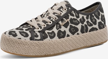 Baskets basses Tamaris en marron : devant