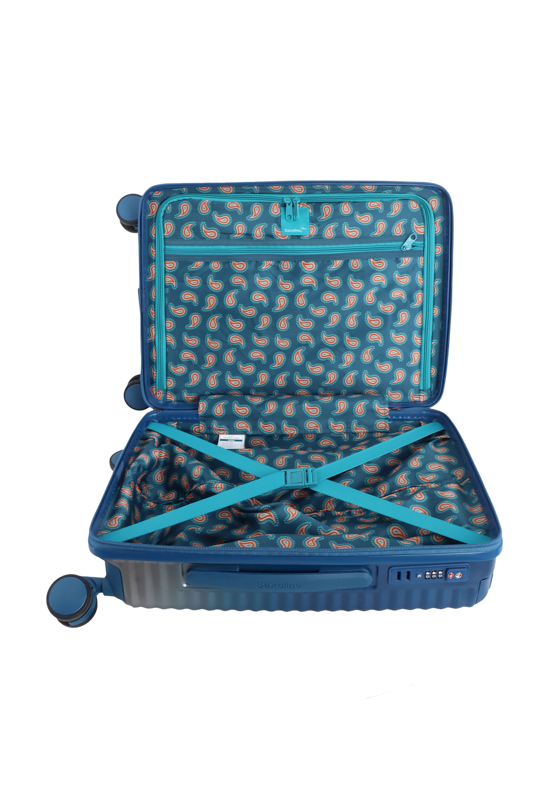 Saxoline Suitcase 'Elite' in Blue