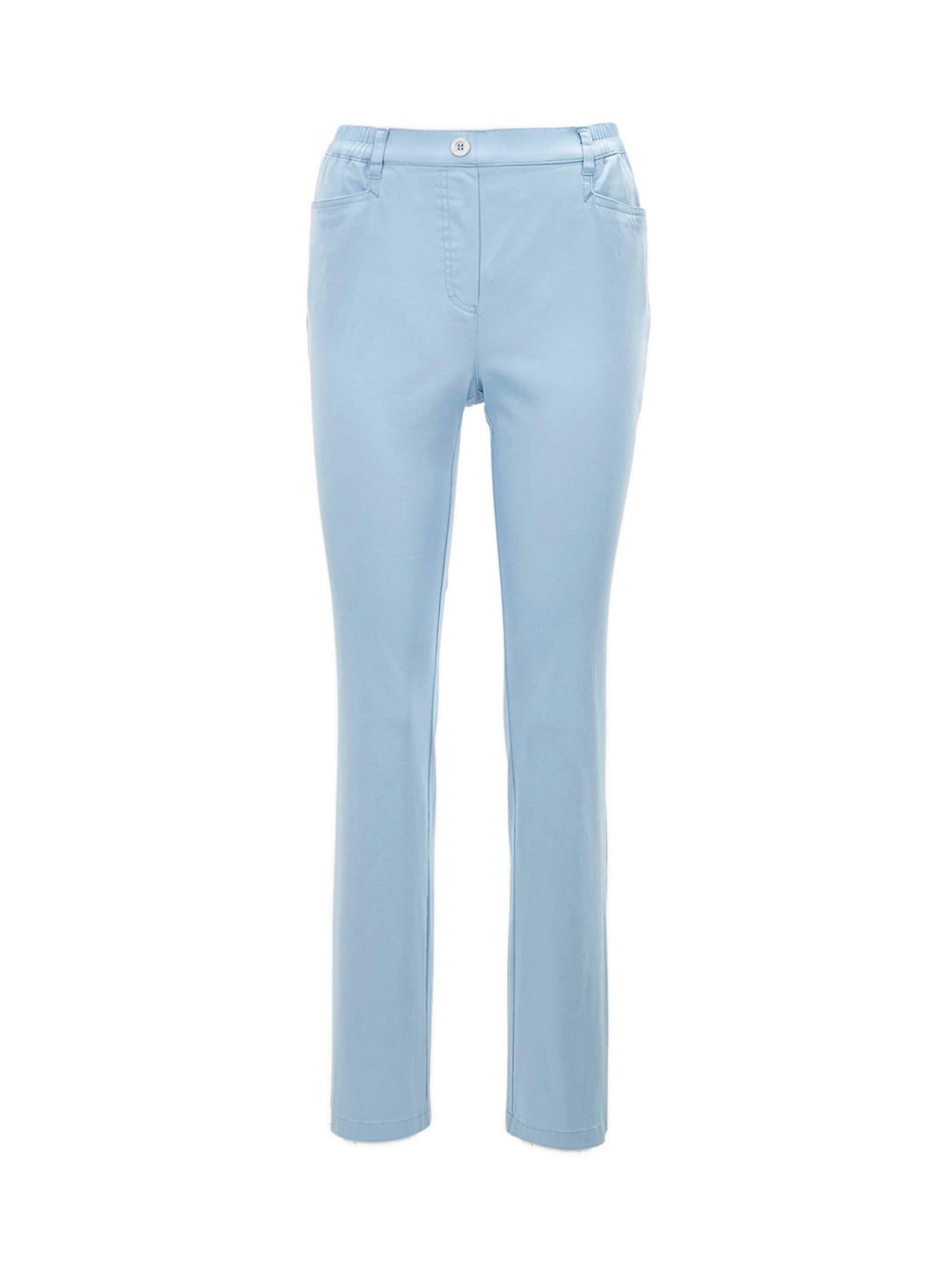 Goldner Broek 'Martha' in Blauw: voorkant