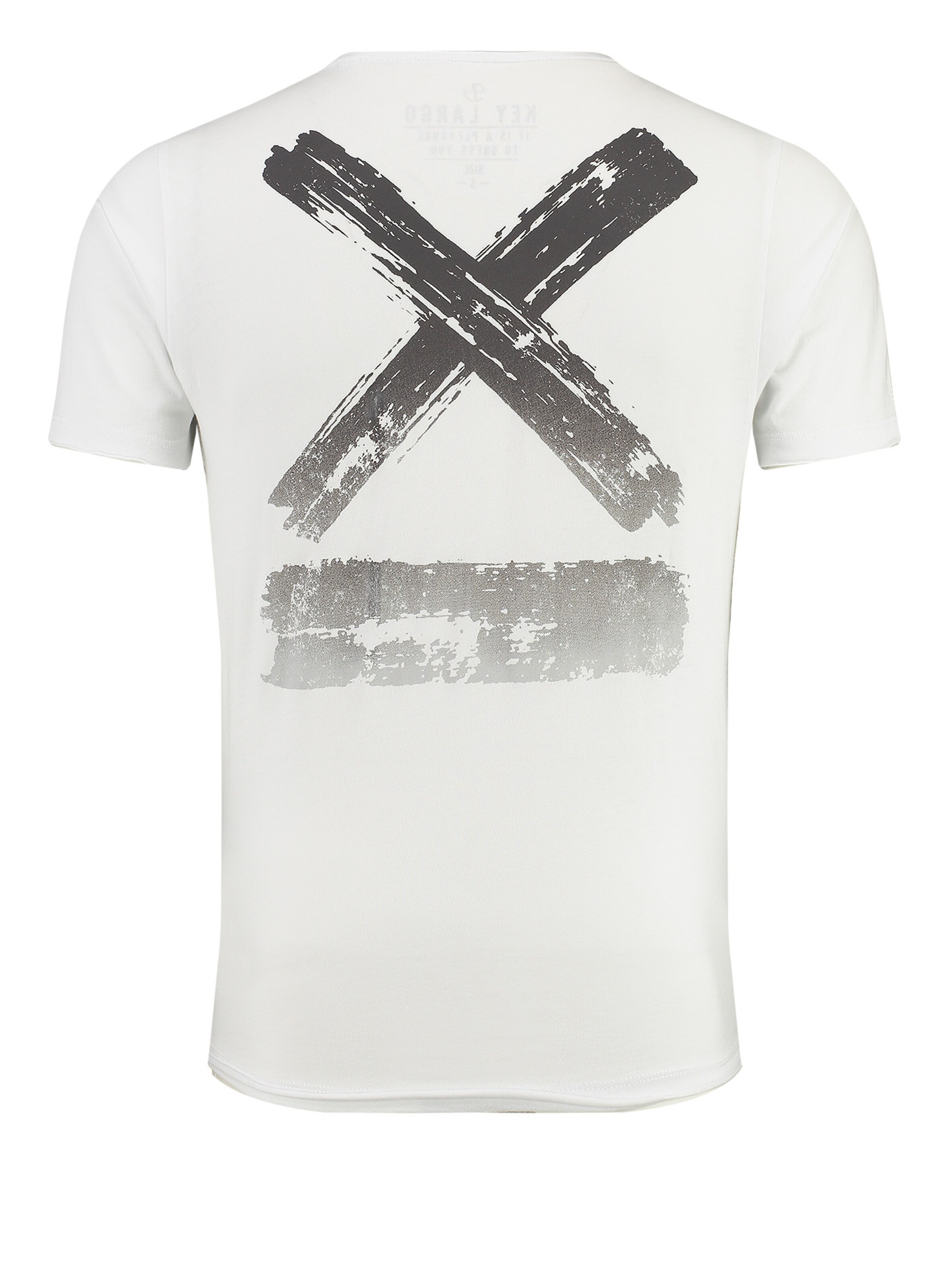 balta Key Largo Marškinėliai